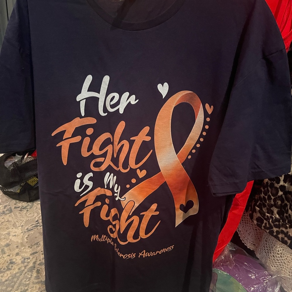 Black and Orange Awareness T-Shirt